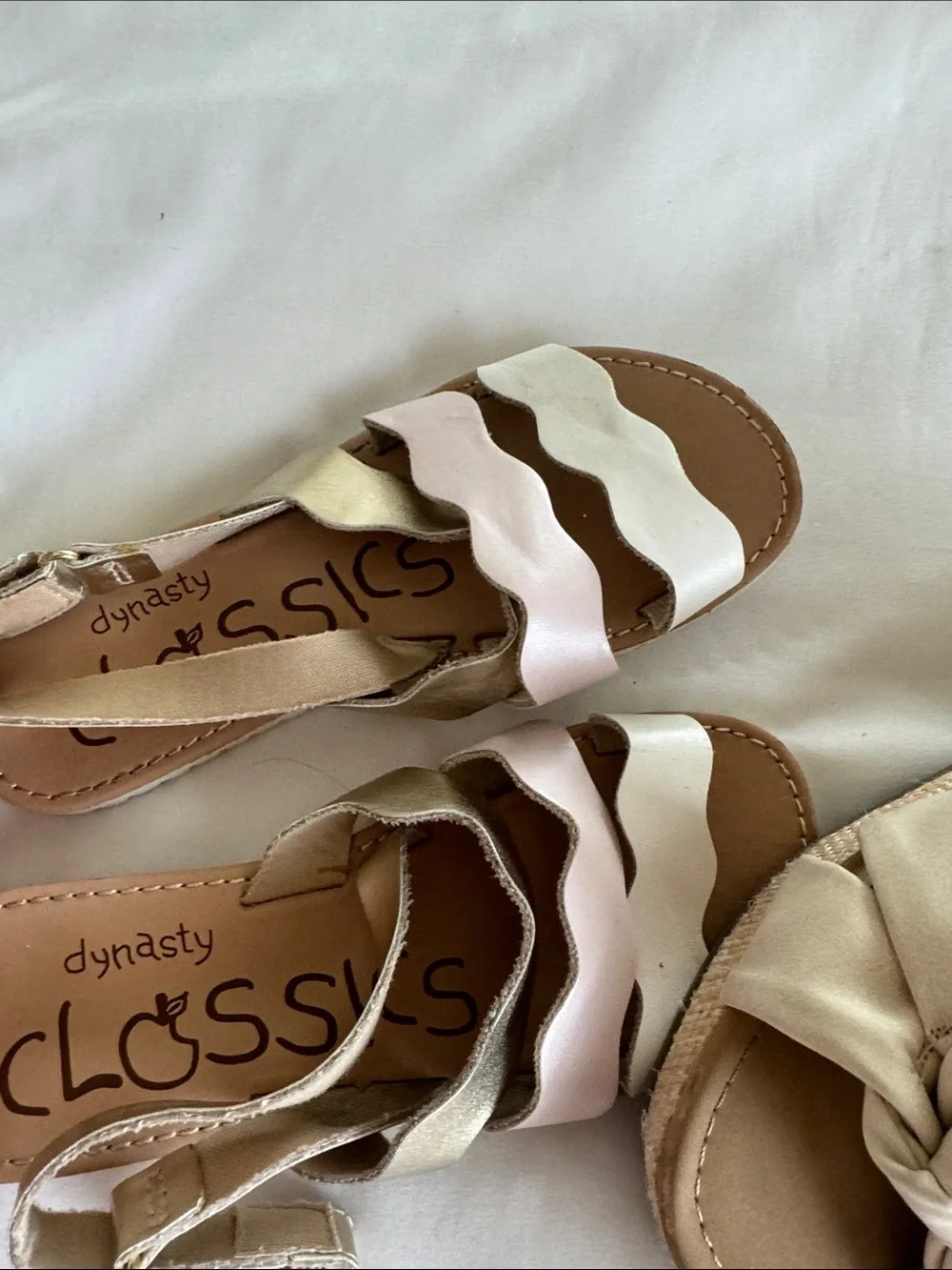 Bundle 2 pairs Girls Sandals size 13T